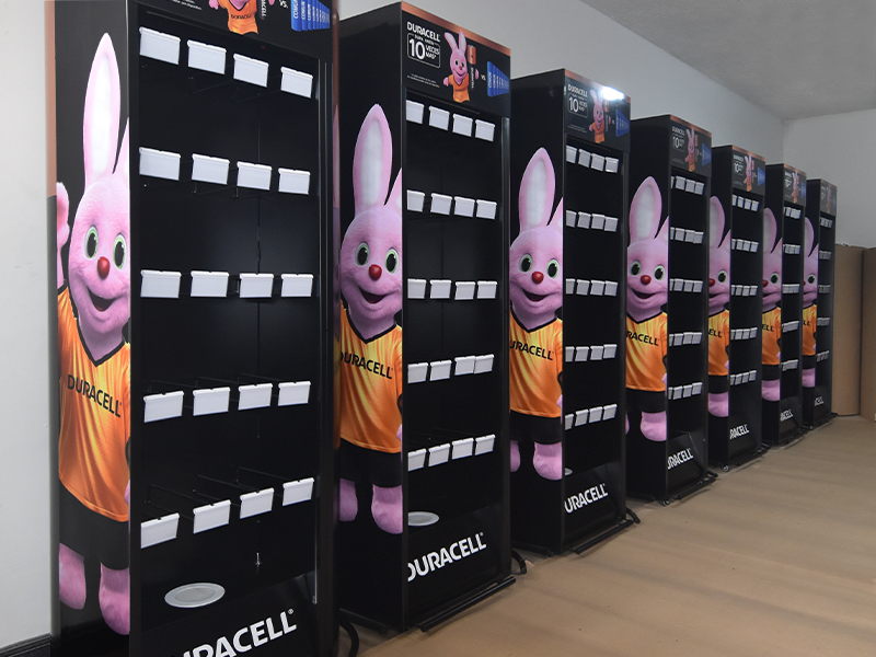 Exhibidor Pilas Duracell