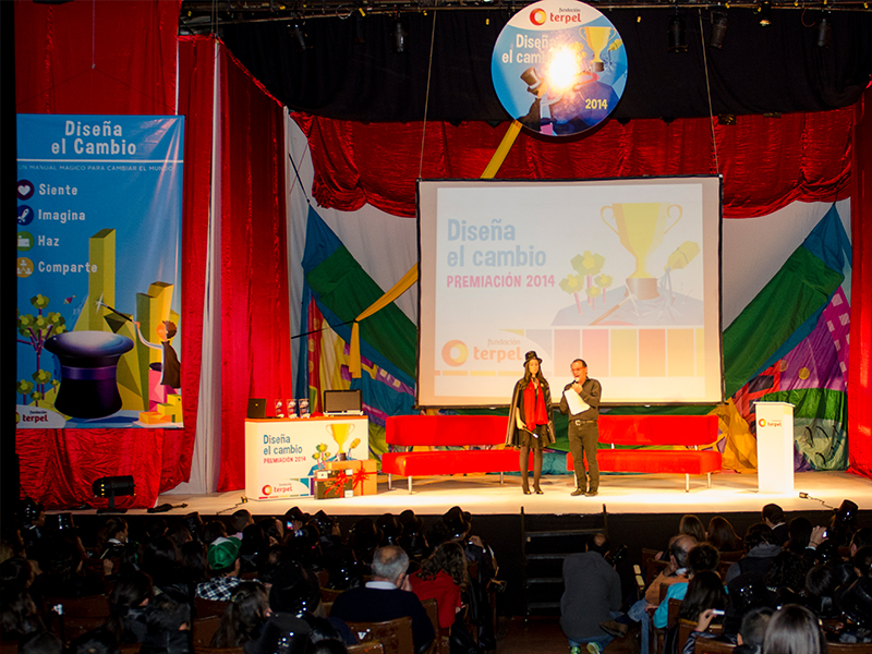 evento fundacion terpel premiacion disena el cambio teatro