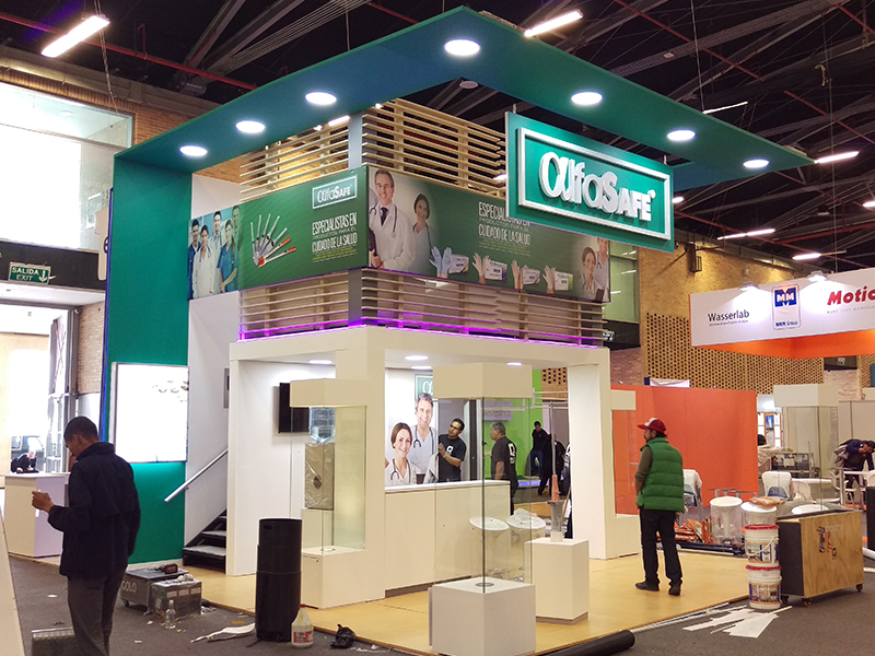stand alfatrading meditech montaje