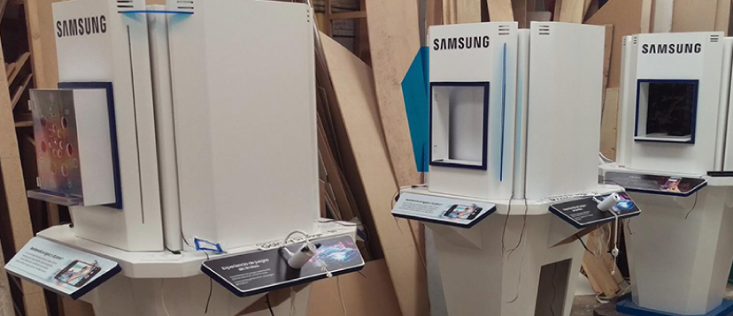 produccion de exhibicion comercial